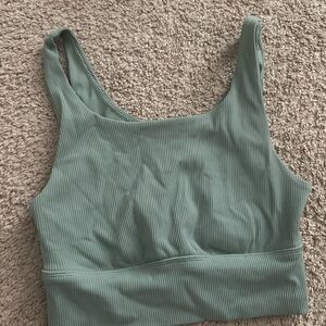 Aerie ribbed tank/bra